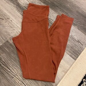 Lululemon Crossover Terracotta Leggings